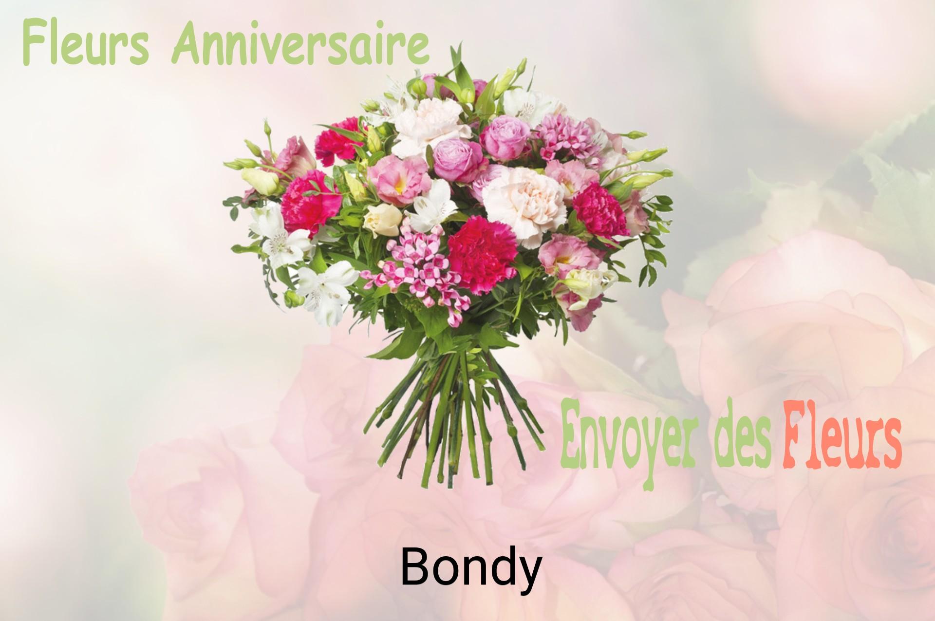Bouquet de fleurs d’anniversaire livré à Bondy